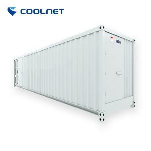 White Modular Data Center Container With Cooling And Power Supply
