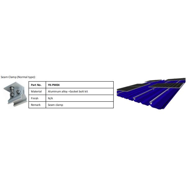 solar panel brackets triangular aluminum alloy customized