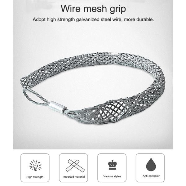Galvanized Steel 30KN High Strength Wire Mesh Grip