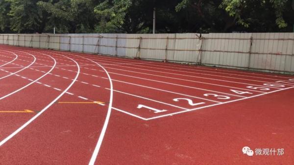 Quality Dark Red Color Sandwiched Athletics Running Track With 19mm Thickness IAAF Certified for sale