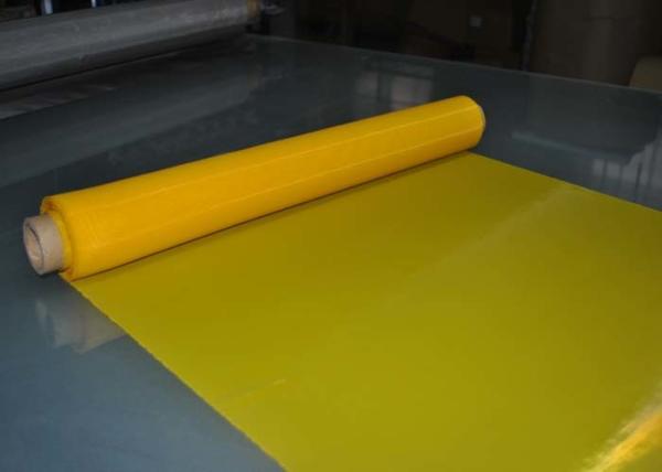 Quality FDA Certification White Polyester Screen Printing Mesh For PCB Printing for sale