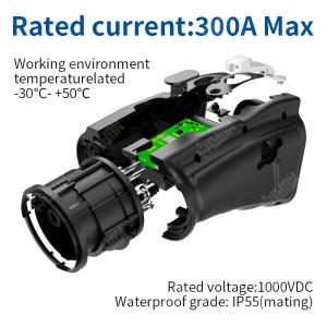 Olink 300KW CHAdeMO to CCS1 DC Fast Charging Adapter IP55 Condition New
