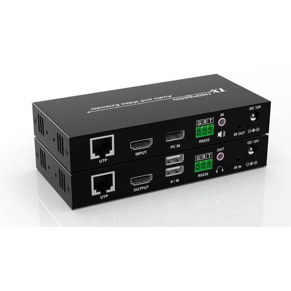 Quality 150M HDMI EXTENDER WITH TCP/IP Supports IR(38khz) signal pass back control  for sale
