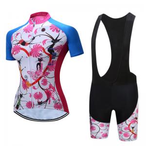 Outdoor Womens Cycling Clothing Bike Cycling Accessories Cool Dry Bike Jersey Suits Manufactures