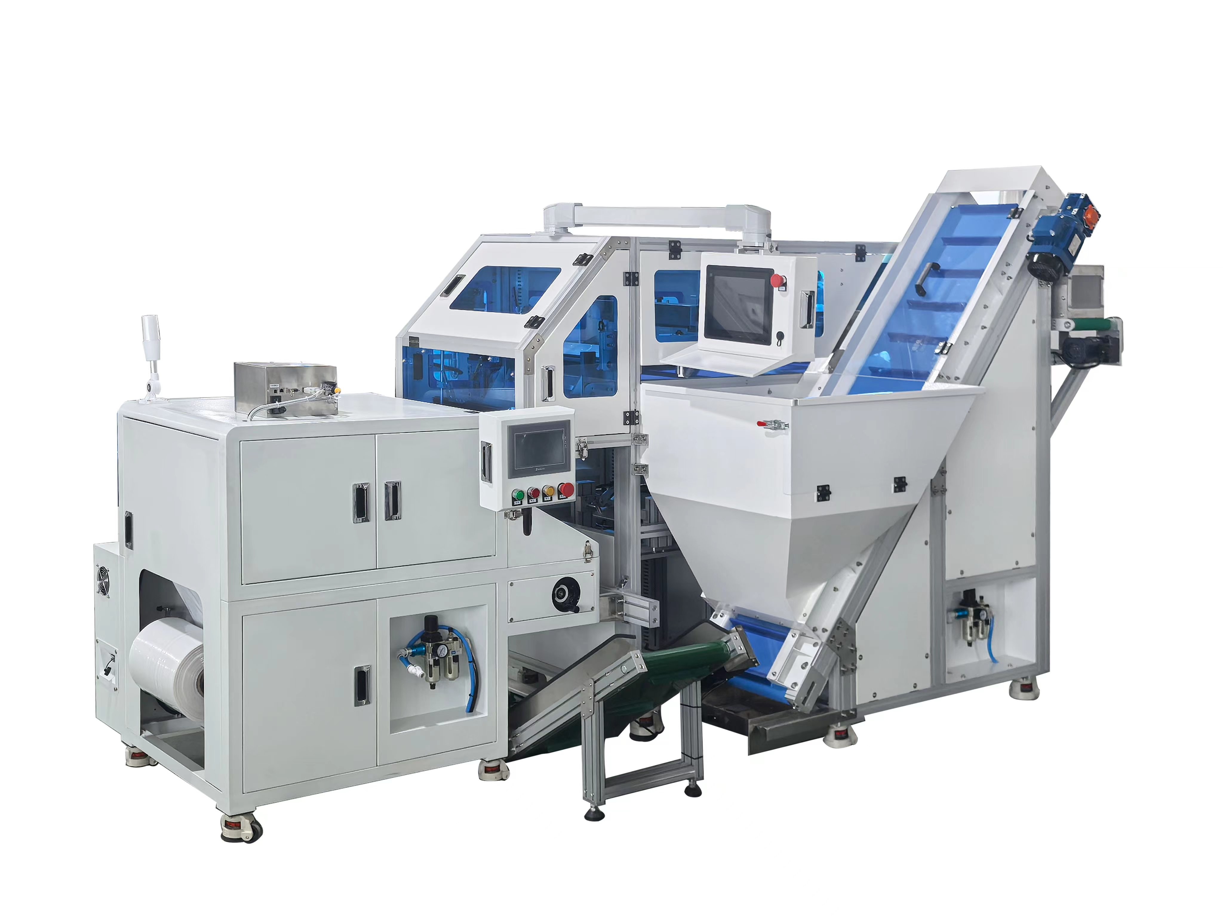 Accuracy Visual Counting Packaging Machine for O Ring Seals PE Tube Film