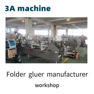 High Productivity Corrugated Cardboard Folder Gluer Machine with Easy Debugging