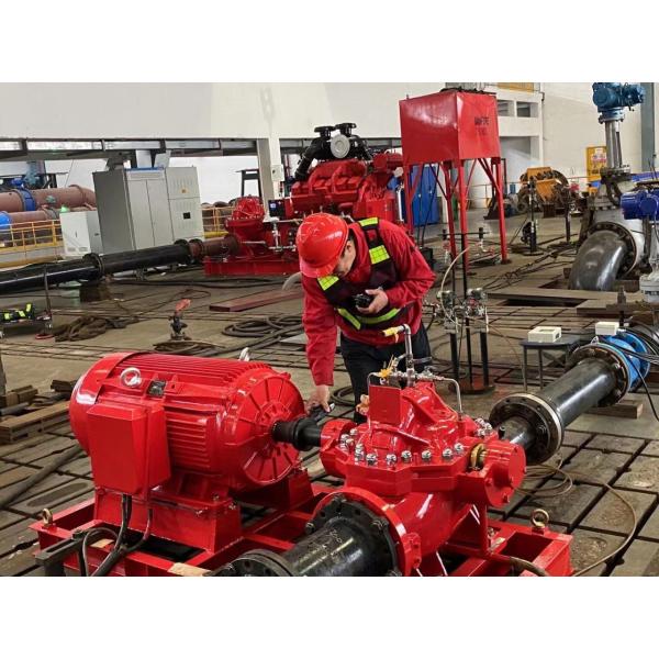 Energy Saving Electric Motor Driven Fire Pump 1250GPM With Single Stage