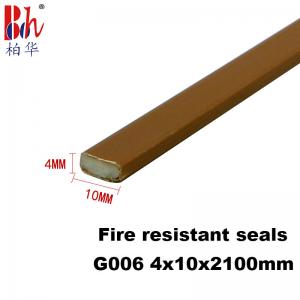  CE Certificated Fire Resistant Seals PVC Shell Sodium Silicate Filling Manufactures