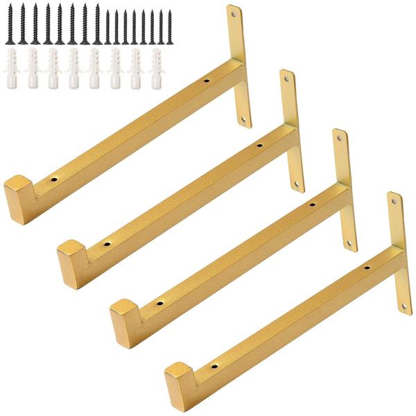 Quality Industrial Floating Shelf Bracket with Single-Side Structure and Decorative Design for sale