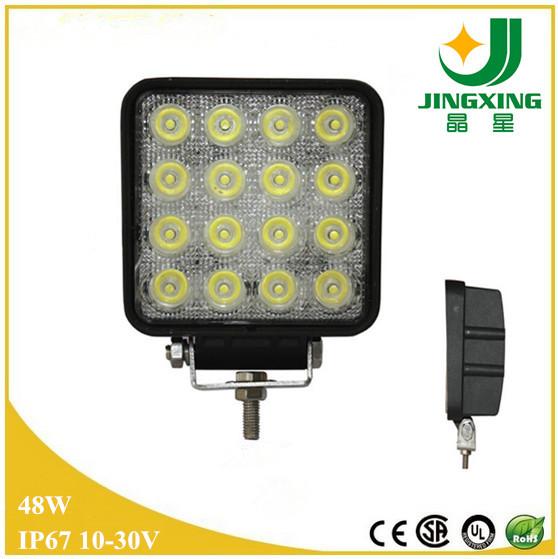Quality TOP SALE ip67 led worklight for truck SUV marine 48 watts led work light for sale