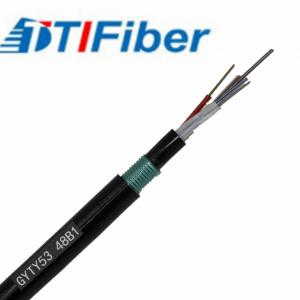  Direct Buried Armored Outdoor Multimode Fiber Patch Cord GYTY53 2-288 Cores Manufactures