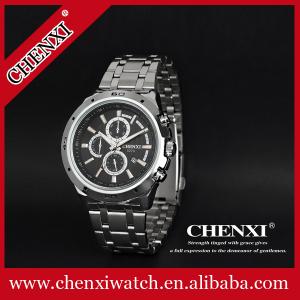 China C027D Gift Watch Box Packing Free Sample Small MOQ OEM Watch Stainless Steel Band Watches on sale