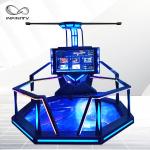 Fashion Exclusive 9D VR Shooting Simulator For Game Zone / Theme Park