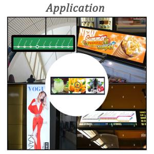 43.8 inch Bar LCD Panel with LVDS Interface Colorful IPS TFT Screen