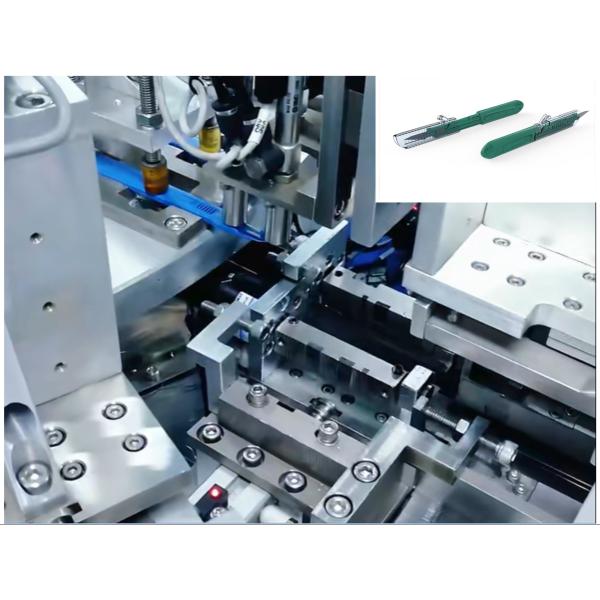 Disposable scalpel automated assembly machine can be customized according to