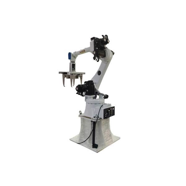 Quality PLC Control Robotic Box Palletizer Machine With Multi Joint Robot Arm Number for sale