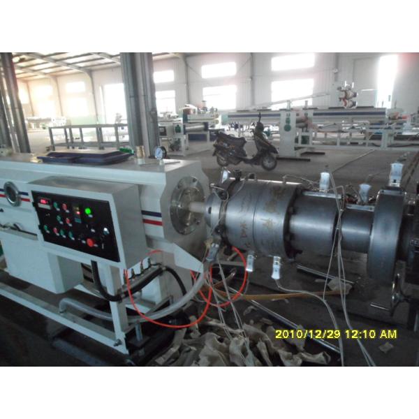 High Performance Spiral Plastic Pipe Extrusion Line For HDPE Plastic Pipe Making