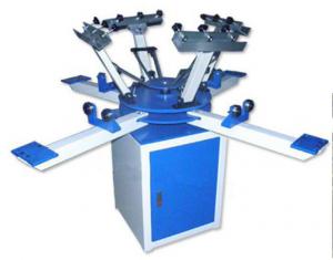 China fabric register printing LC Manual T-shirt printing machine (4 colors) on sale