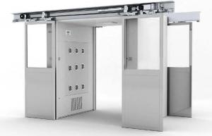  Aerospace Cleanroom Walk - Thru Air Shower Chamber HEPA Filtered Manufactures