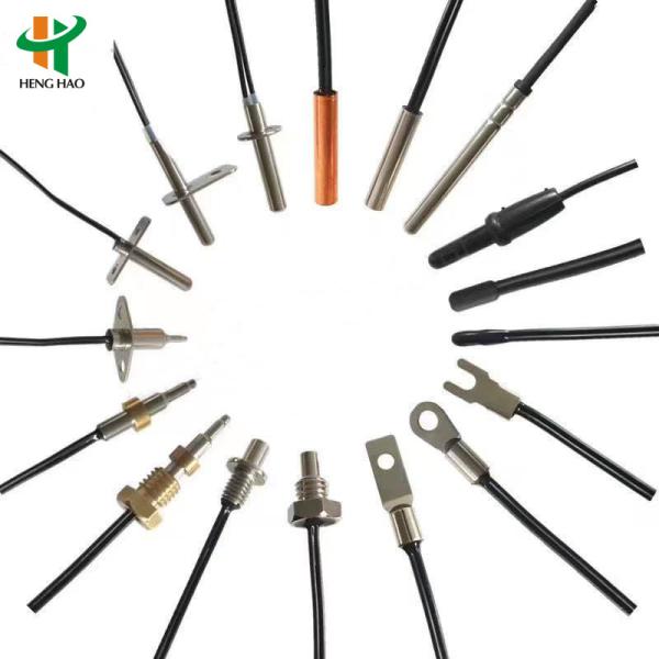Quality NTC Temperature Sensor RTD Resistance Temperature Detector with 100000 Cycles 250V 1A and 0-250℃ Range for sale