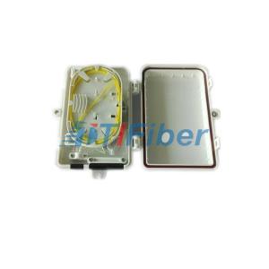 FTTH Solution 4 Port Mini Fiber Optic Termination Box With SC APC Adapters