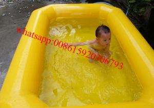  double tubes pvc tarpaulin inflatable kids swimming pool for sale Manufactures
