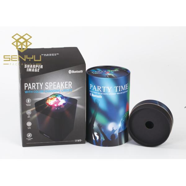 Party Speaker Paper Box Packaging Cylinder Shape