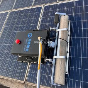 Rotating Solar Panel Cleaning Robot with 1100mm Cleaning Width and Artificial