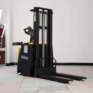 Electric Pallet Stacker with Highest Height 5.5m Load Capacity 1-1.5t and Load