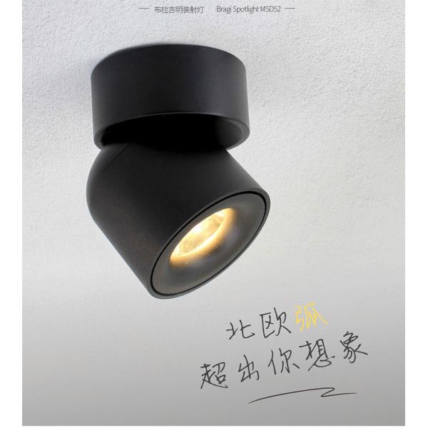 Kitchen LED Ceiling Spotlights , Nordic LED Ceiling Downlights Aisle Surface Mounted
