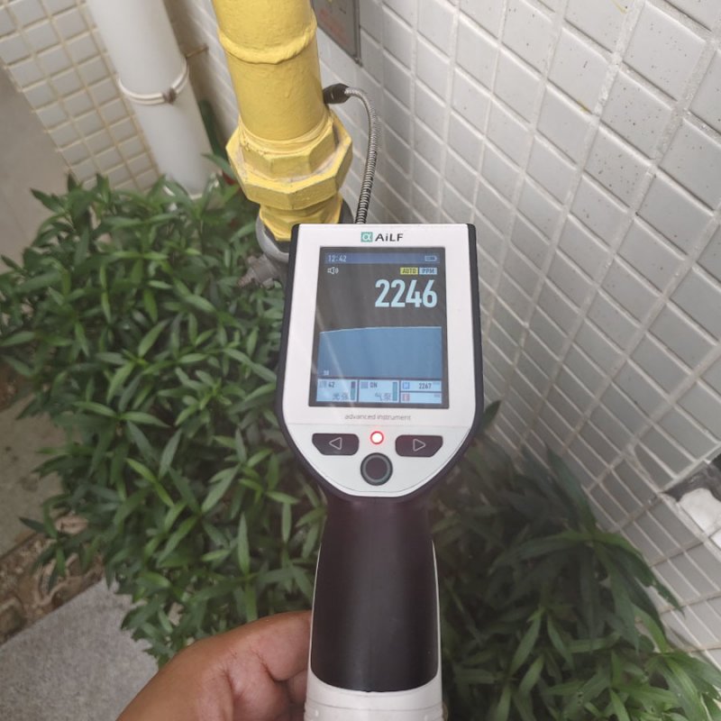 Full Range Portable Methane Detector Pump Type Leak Detection Equipment EXib IIC T3