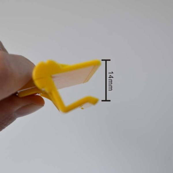 Plastic Price Tag Holder Clip