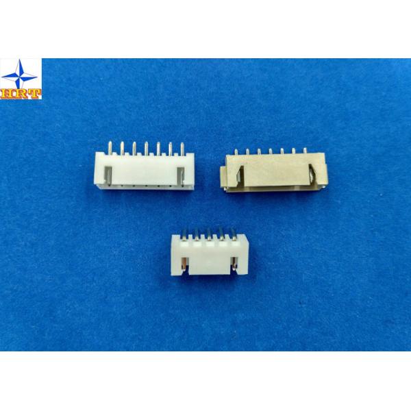 2.50mm pitch shrouded header wire to board connector single row vertical type
