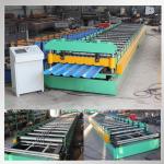 Durable Metal Roof Roll Forming Machine 6 - 15m / Min Rolling Speed For Roofing