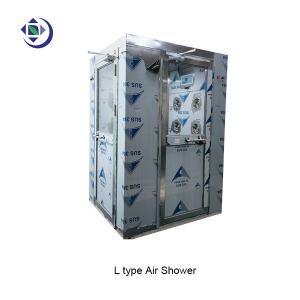 China Corner Type / L Type SS 304 Air Shower Room For Materials on sale