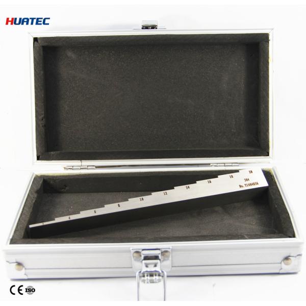 Quality Thickness and linearity 4 step wedge calibration block with CE , Calibration Certificate for sale