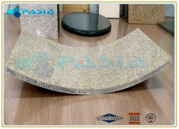 Quality Light Weight Curved Honeycomb Stone Panels Ultra Thin Granite Panels for sale