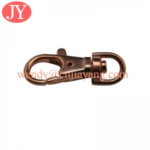  jiayang 13mm anti copper zinc alloy tigger snap hook for key chain Manufactures