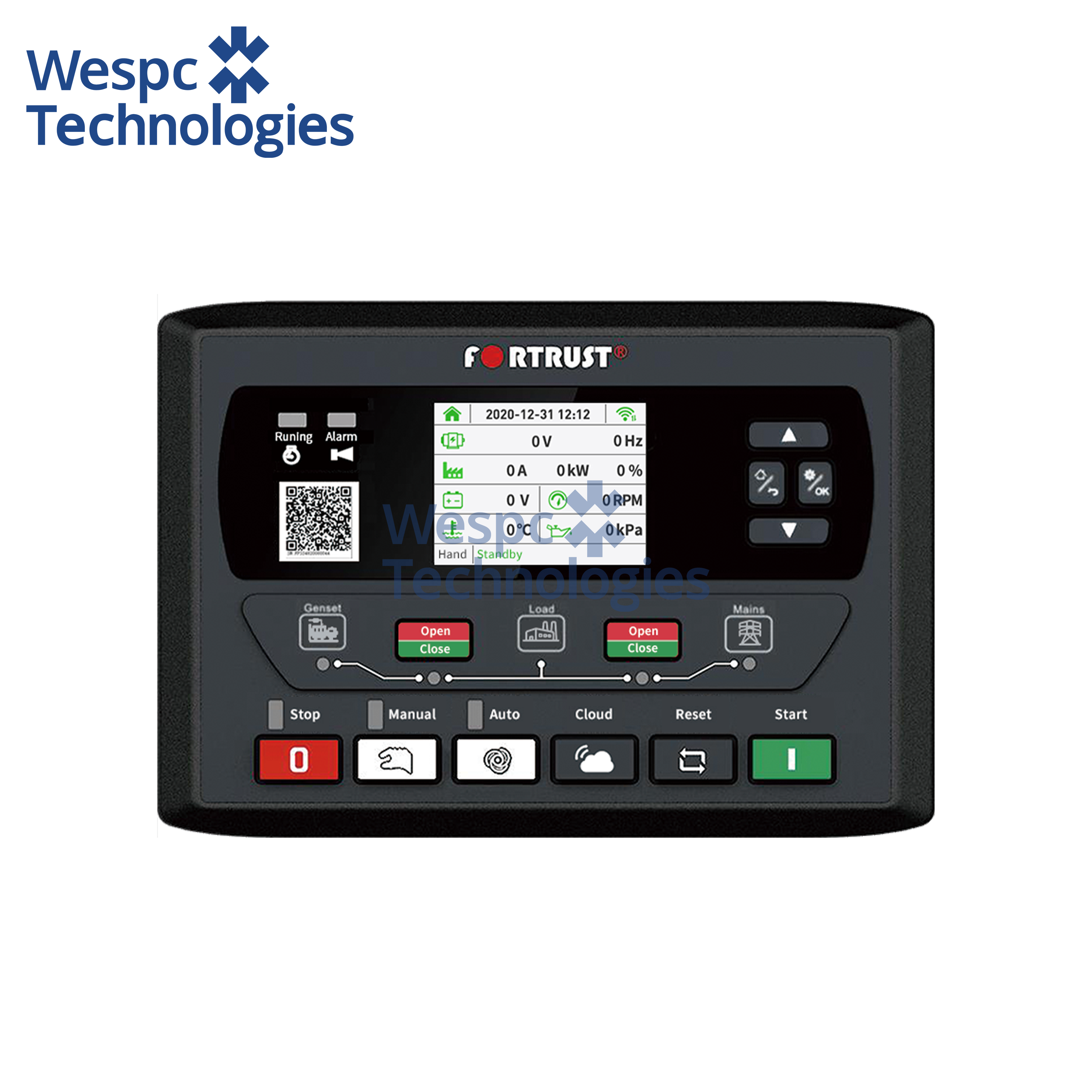 WESPC Original GEC6120D Controllers Utility Detection And Automatic Transfer Control