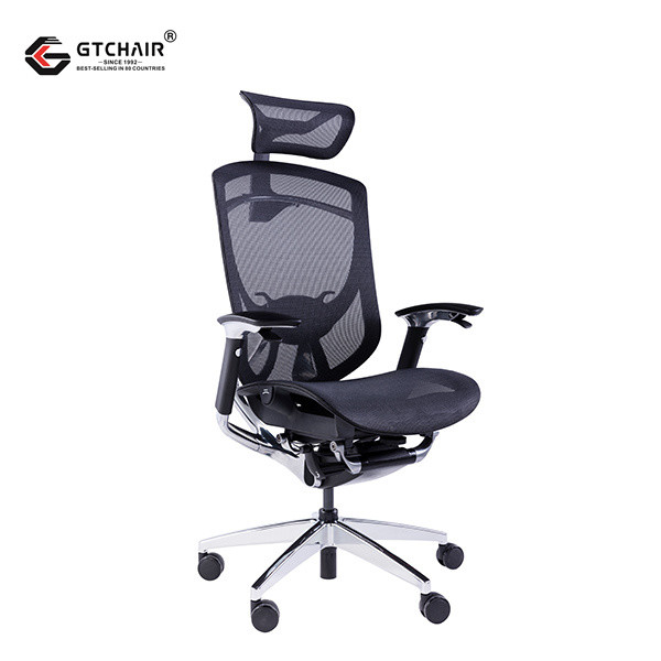Quality High Back Ergo Mesh Manager Desk Chair Executive Swivel Office With Headrest for sale