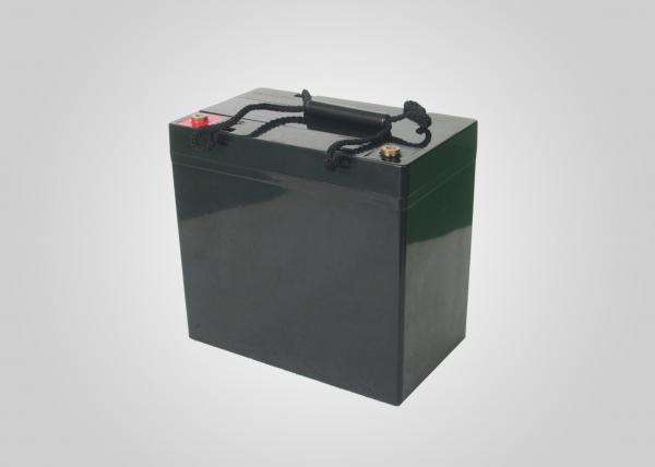 Quality Renewable Energy System AGM Gel Battery 12V55AH ABS Container Materials for sale