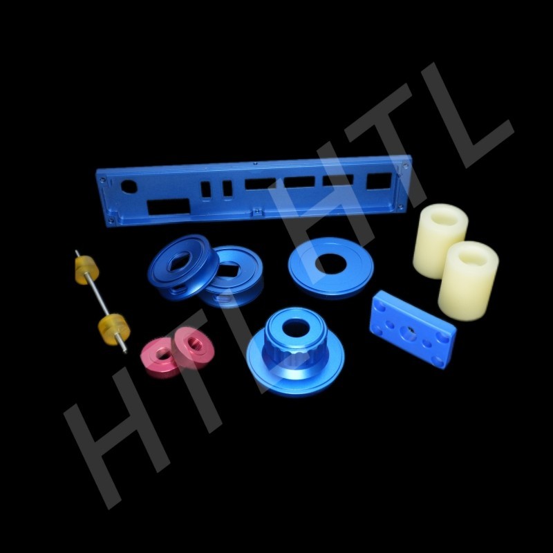 CNC Customizable Custom Stainless Steel Parts With Silver Anodized Surface