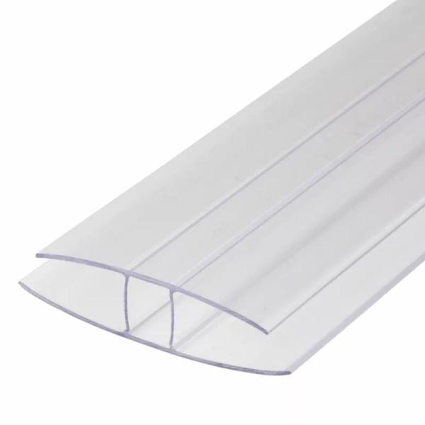 Quality 4mm -20mm Transparent Polycarbonate H Profile / Polycarbonate U Profile for sale