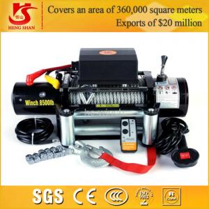 China 12v 9000lbs winch wireless remote control portable electric winch on sale