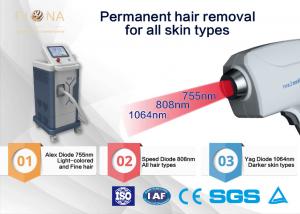  Clinic Use Permanent Hair Removal Equipment 600W No Pigmentation High Efficiency Manufactures