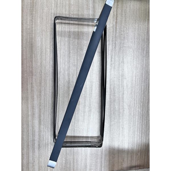 Container energy storage system lithium battery module bundled with stainless steel straps