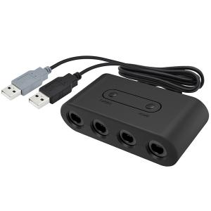  New High Quality 3in1 4 Ports USB Gamecube NGC Controller Adapter For Nintendo Switch/Wii U/PC Manufactures