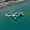Greece Inflatable Aqua Park Equipment / Inflatable Commercial Water Park Toys Manufacturer for sale