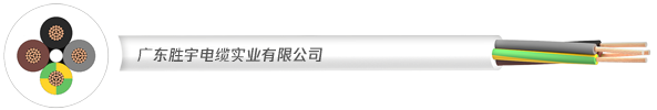 Multi Functional PVC Cable / Chemical Stability Electrical Transmission Lines