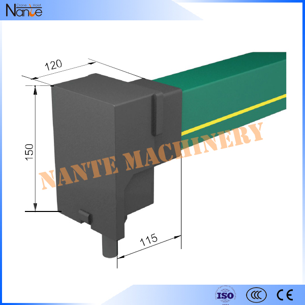 Green Copper Conductor Rail Mobile Electrification For Electric Tools